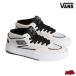 VANS Vans Van z спортивные туфли (VN000D9ZYB2) SKATE HALF CAB WAFFLECUP skate половина кабина WHITE/BLACK