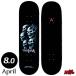  скейтборд панель одиночный товар скейтборд April Ape liruSHANE O'NEILL - DEAD - BLACK DIP 8.0 8.0 дюймовый 