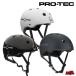  скейтборд скейтборд шлем Pro Tec PRO-TEC PROTEC CLASSIC GLOSS SKATE HELMET легкий metoSK8 skate 