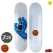  скейтборд панель ребенок Kids SANTA CRUZ солнечный ta круиз скейтборд SCREAMING HAND MINI WHITE 7.25