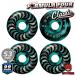  скейтборд Wheel скейтборд SPITFIREspito fire -FORMULA FOUR (F4) FLORAL CLASSIC TEAL/BLACK SWIRL 53mm 99A
