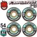 SPITFIREspito fire - Wheel FORMULA FOUR (F4) CONICAL FULL 97DURO 54mm 4 шт 1 комплект ( изумруд )