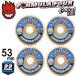  скейтборд скейтборд SPITFIREspito fire - Wheel FORMULA FOUR (F4) CONICAL FULL 99DURO 53mm 4 шт 1 комплект ( голубой )