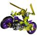 쥴 6231 LEGO? HERO FACTORY? Green Speeda Demon w/ Motorcycle Motor Bike | 6231