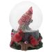 スノーグローブ 雪 置物 FH88551-100 Elanze Designs Spring Blossom Cardinals 100MM Sturdy Wind Up Musi