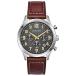 �ӻ��� �֥����� ��� 96B301 Bulova Men's Classic Stainless Steel Chronograph Quartz Watch, Brown L