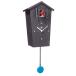 ���å������� ����ƥꥢ �ɳݤ����� BH1002B KOOKOO Birdhouse Black, Modern Design Cuckoo Clock