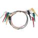  ܥå Żҹ TL-21 Elenco Electronics TL-21 Mini Grabber for IC Test Lead, RED, Gree