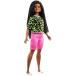 バービー人形 バービー ファッショニスタ 144 黒人 ロングブレード ネオンルック Barbie Fashionistas G