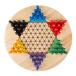 ܡɥ Ѹ ꥫ 80-HJC93062 Chinese Checkers Game Set with 11 inch Wooden Board and Tra