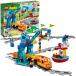 レゴ デュプロ 10875 LEGO DUPLO Town Cargo Train Set 10875 with Sound & Light, Direction & Stop Action Br