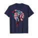 T�V���c �L�����N�^�[ �t�@�b�V���� W0AGMENT9MX Marvel Avengers Retro Captain America Vintage Com