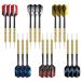 ͢  AC8130-BRWYT Strip laser-18pc Accmor Metal Tip Darts, Steel Tip Darts, Professional