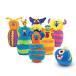  Melissa &amp;dag игрушка игрушечный 2210 Melissa &amp; Doug Fuzzy Monster Bowling Pins and Ball with