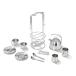  Melissa &amp;dag игрушка игрушечный 4251 Melissa &amp; Doug Stainless Steel Pretend Play Tea Set and
