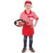  Melissa &amp;dag игрушка игрушечный 98304 Melissa &amp; Doug Server Role Play Costume Dress-Up Set wi