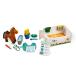  Melissa &amp;dag игрушка игрушечный 8537 Melissa &amp; Doug Feed &amp; Groom Horse Care Play Set with Plu