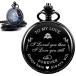 MPH001P111CPA037P015 ManChDa Engraved Pocket Watch for Men Husband Pocket Watch Valentines Day Gifts for Him