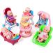 バービー バービー人形 CNP30350 Click N' Play Mini 5 Inch Baby Girl Toy Dolls with Stroller, High Cha