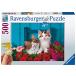 ѥ  ꥫ 16993 Ravensburger Kittens and Roses 500 Piece Jigsaw Puzzle for