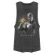 T 饯 եå MARF0848-60110015 Marvel One Women's Muscle Tank, Charcoal, L