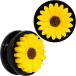 ボディキャンディー ピアス アメリカ 60737-1 Body Candy Black Acrylic Simply Sunny Sunflower Scr