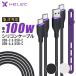 [60%offlYahoo! ограничение ] HELEC USB CABLE USB Type-C кабель данные пересылка 100w модель C A to C мягкость . силикон смартфон внезапный скорость зарядка PC контроллер зарядка 