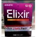 2�Z�b�g Elixir �G���N�T�[ �A�R�[�X�e�B�b�N�M�^�[�� NANOWEB �t�H�X�t�@�[�u�����Y Light .012-.053 #16052