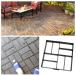 B four angle cement brick mold gold type gardening type frame DIY store equipment .. road garden European style morutaru concrete single goods SR-05