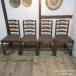  England antique furniture dining chair bundle 4 legs chair chair store furniture Cafe wooden oak Britain DININGCHAIR 4207e