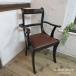  England antique furniture arm chair dining chair chair store furniture Cafe wooden mahogany Britain DININGCHAIR 4417e