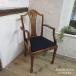  England antique furniture arm chair dining chair chair chair he pull white wooden mahogany Britain DININGCHAIR 4428e