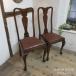  England antique furniture Queen Anne chair dining chair 2 legs set chair chair store furniture wooden QUEENANNCHAIR Britain 4436e new arrival 