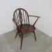  Англия Vintage мебель a- call Ercol arm стул sisru задний стул магазин инвентарь Cafe из дерева L m Британия VINTAGE mid 4839e