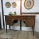  England antique furniture desk desk working bench storage store furniture Britain wooden mahogany DESK 6365d