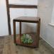  England antique furniture Toro Lee Wagon kitchen wagon caster wooden walnut Britain TOROLLEY 6791c