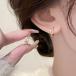 серьги аллергия соответствует обруч серьги простой присоединение .. нет женский свадьба праздничные обряды входить . тип . индустрия .. сверху товар цветной камень 