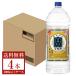 . sake structure .. shochu 20 times 4000ml 4L×4ps.@1 case PET bottle 