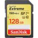 SanDisk 128GB Extreme UHS-I SDXC SDSDXV5-128G ǥ ѥå