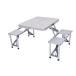 [ сменный товар ] уличный кемпинг складной стол / стол стул 1. стол 4. стул aluminium сплав подключение портативный 