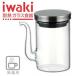 醤油さし 液だれしない パイレックス iwaki イワキ クラフトライン しょうゆ差し 80ml 5022-SV/醤油差し