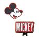  круг . Disney Mickey прохладный лицо маркер (габарит) 2335048800 X-673 Golf сопутствующие товары Golf маркер (габарит) герой ( определенная форма )( немедленная уплата )