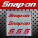 H4 Snap-on Snap-on american sticker p rhythm back Logo 5 piece 010 american miscellaneous goods 