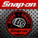 H4 Snap-on スナップオン アメリカンステッカー WORK SMART  脳  012 アメリカン雑貨