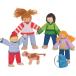 [ кукла * кемпинг Family ] кукла кукла из дерева игрушка goki фирма Германия 