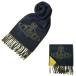[ параллель импортные товары ] Vivienne Westwood muffler Vivienne Westwood 25-W00ZH-K409 большой o-b Logo NAVY BLUE темно-синий голубой женский мужской 