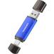 Vansuny USB память 128GB Type C 2in1 OTG USB 2.0 + USB C память модель C 128gi