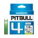  Shimano (SHIMANO) PE линия pitobru4шт.@ плетеный 150m 1.0 номер lime зеленый 20.0lb PL-M54R
