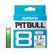  Shimano (SHIMANO) PE линия pitobru8шт.@ плетеный 200m 1.2 номер lime зеленый 27.0lb PL-M68R