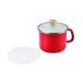  жемчуг металл сигнал low с одной стороны Cook pot глубокий type 14cm красный IH соответствует klasoHB-5365